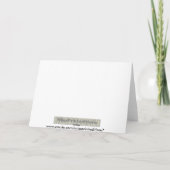 Ramadan Kareem in Arabisch Kaart (Achterkant)