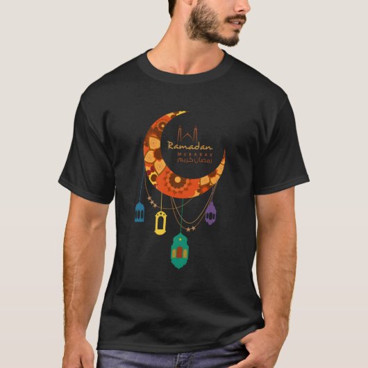 Ramadan Kareem Islamic Fasting T-shirt (Voorkant)