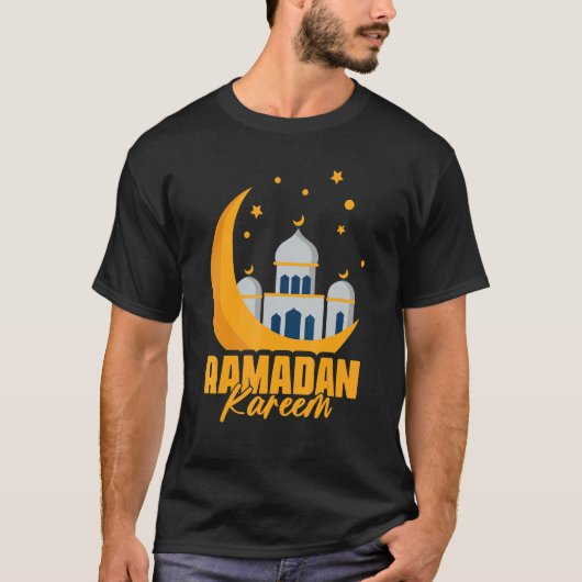 Ramadan Kareem Islamic Fastings Muslimings T-shirt (Voorkant)