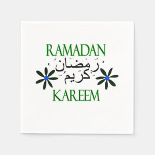Ramadan Kareem Islamic Servetten