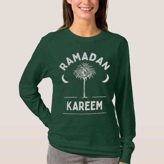 Ramadan Kareem Islamitisch Arabisch T-shirt (Voorkant)