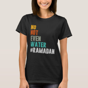 ramadan kareem islamitisch vasten niet eens t-shirt