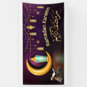 Ramadan Kareem islamitische banner vinyl banner  (Verticaal)