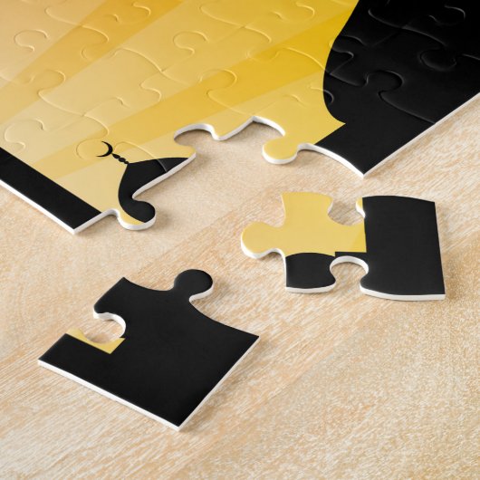 Ramadan Kareem Islamitische Kunst Legpuzzel (Zijkant)