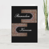 Ramadan Kareem Kaart (Voorkant)