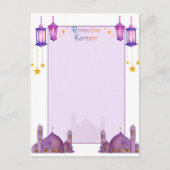 Ramadan Kareem Kaarten (Voorkant)
