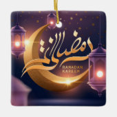 Ramadan Kareem Keramisch Ornament (Voorkant)