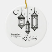 Ramadan Kareem keramische decoratie (Voorkant)