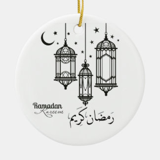 Ramadan Kareem keramische decoratie