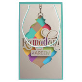 Ramadan kareem klein cadeauzakje (Achterkant)
