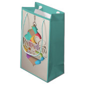 Ramadan kareem klein cadeauzakje (Achterkant Gekanteld)