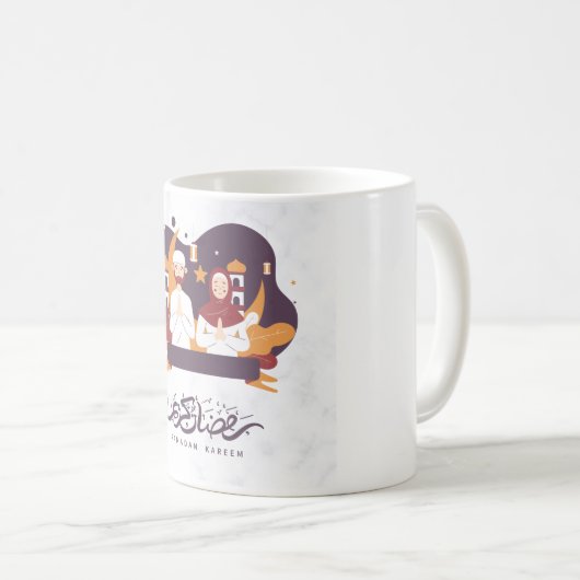 Ramadan kareem koffiemok (Voorkant rechts)