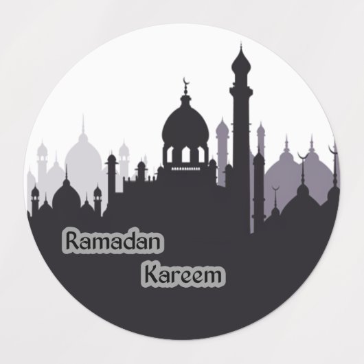 ramadan kareem - labels (Design 1)