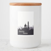 ramadan kareem - labels voedselcontainer etiket (Voorkant)