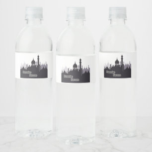 ramadan kareem - labels waterfles etiket