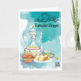 Ramadan Kareem - Lekere maaltijd Kaart