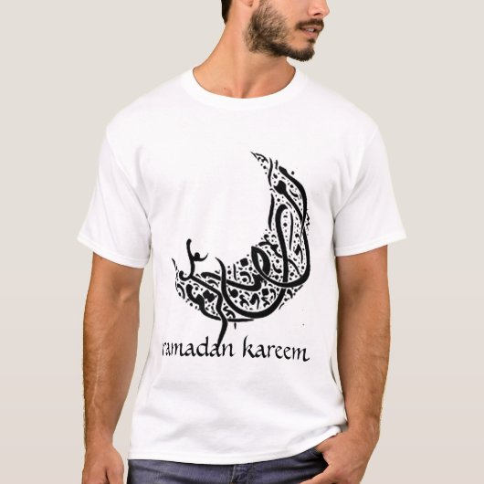Ramadan Kareem (lichtkleuren) T-shirt (Voorkant)