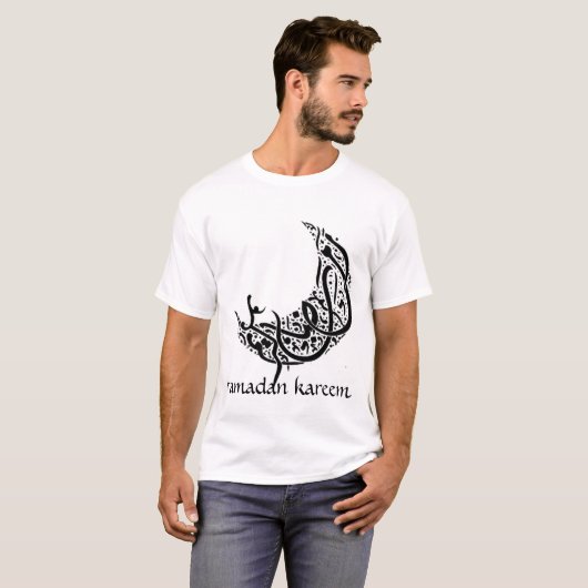 Ramadan Kareem (lichtkleuren) T-shirt (Voorkant volledig)