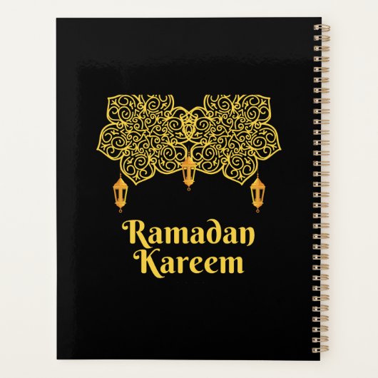 Ramadan Kareem Meaning - Eid Mubarak 2026   Planner (Achterkant)
