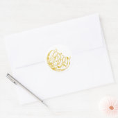 Ramadan Kareem met sticker van bloemsmeltwater (Envelop)