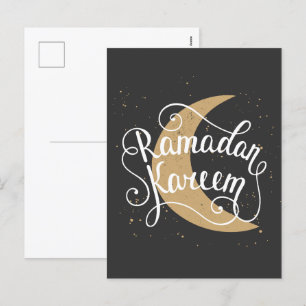 Ramadan Kareem   Modern Ramadan Holiday Briefkaart