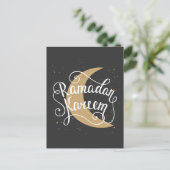 Ramadan Kareem | Modern Ramadan Holiday Briefkaart (Staand voorkant)