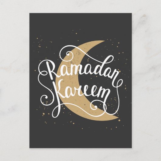 Ramadan Kareem | Modern Ramadan Holiday Briefkaart (Voorkant)
