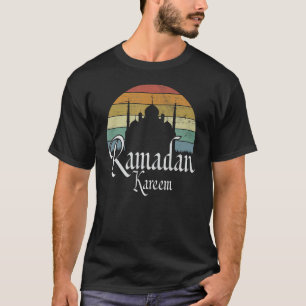 ramadan kareem moslim islam vasten mode op retro t-shirt