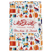Ramadan Kareem Moslim Kinder Happy Eid Medium Cadeauzakje (Voorkant)
