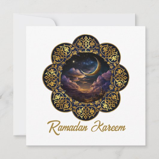 RAMADAN KAREEM MUBARAK 2024 EID MUBARAK (Voorkant)