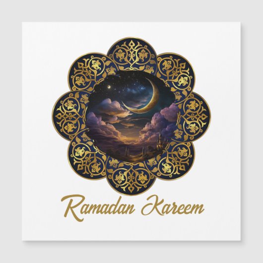 RAMADAN KAREEM MUBARAK 2024 EID MUBARAK (Voorkant)