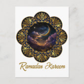 RAMADAN KAREEM MUBARAK 2024 EID MUBARAK BRIEFKAART (Voorkant)