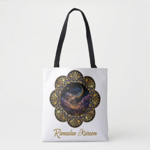 RAMADAN KAREEM MUBARAK 2024 EID MUBARAK TOTE BAG