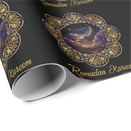 RAMADAN KAREEM MUBARAK 2026 CADEAUPAPIER (Rol Hoek)