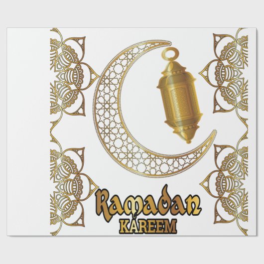 Ramadan Kareem, Mubarak, Cadeaupapier (Vlak)