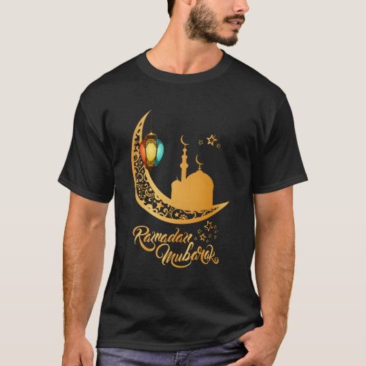 Ramadan Kareem Mubarak Islamitisch voor T-shirt (Voorkant)