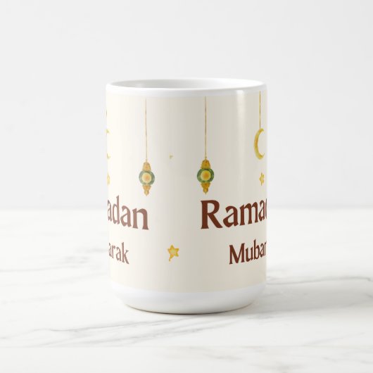 Ramadan Kareem Mubarak Koffiemok (Center)