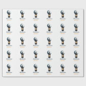 Ramadan Kareem Mubarak Lantaarn ramadan 2024 Cadeaupapier (Vlak)