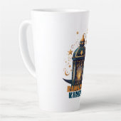 Ramadan Kareem Mubarak Lantaarn ramadan 2024 Latte Mok (Linkerhoek)