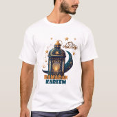 Ramadan Kareem Mubarak Lantaarn ramadan 2024 T-shirt (Voorkant)