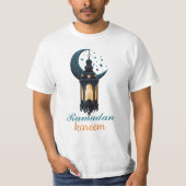 Ramadan Kareem Mubarak Lantaarn ramadan 2024 T-shirt (Voorkant)