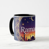 Ramadan Kareem Mubarak Maansikkel Islam Iftar Suho Mok (Voorkant links)
