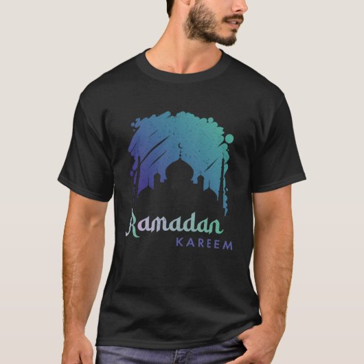Ramadan Kareem Mubarak Muslim Muslim month of fast T-shirt (Voorkant)