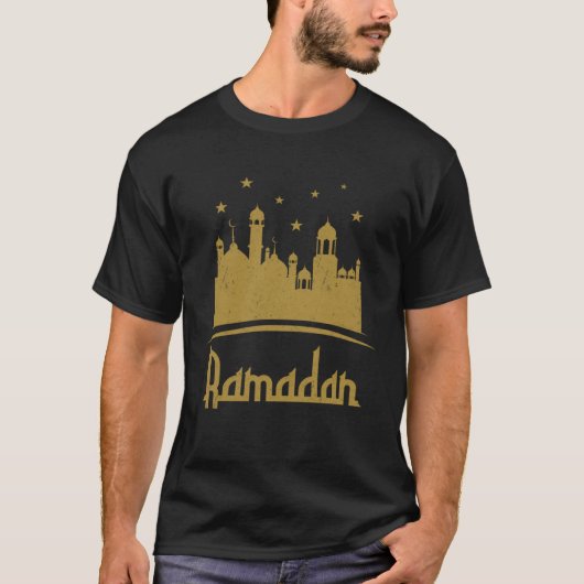 Ramadan Kareem Mubarak Muslim Muslim month of fast T-shirt (Voorkant)
