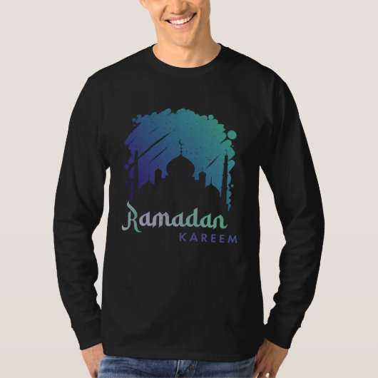 Ramadan Kareem Mubarak Muslim Muslim month of fast T-shirt (Voorkant)