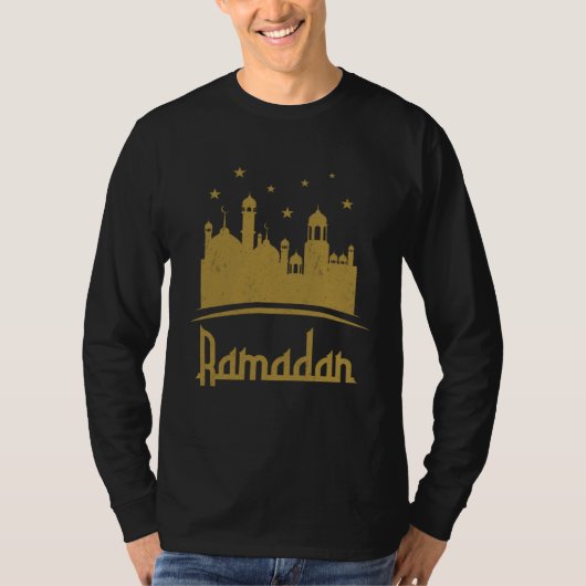 Ramadan Kareem Mubarak Muslim Muslim month of fast T-shirt (Voorkant)