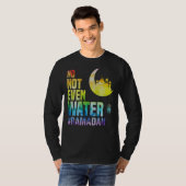 Ramadan Kareem niet eens het water Ramadan Fasting T-shirt (Voorkant volledig)
