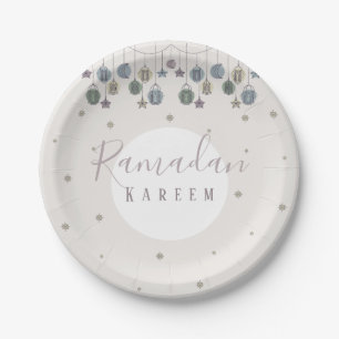 Ramadan Kareem paper bord voor de heilige maand