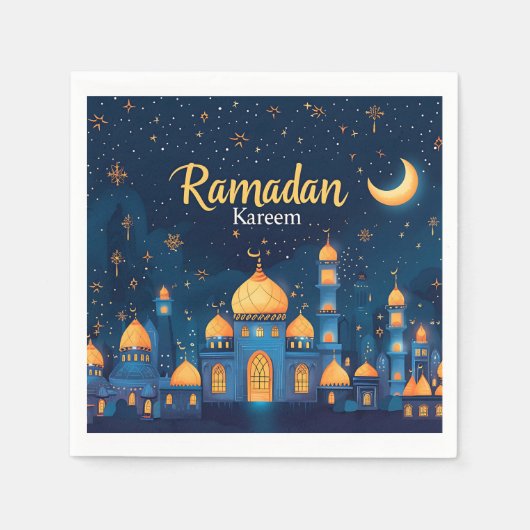 Ramadan Kareem Paper Napkin Servet (Voorkant)