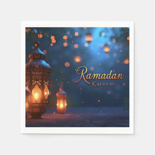 Ramadan Kareem Paper Napkin Servet (Voorkant)